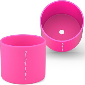 AIERSA 2 fundas de silicona para botas adecuadas para botellas de agua Owala FreeSip, Twist, Flip de 24 onzas, protector de parachoques inferior AIERSA 2 fundas de silicona para botas adecuadas para botellas de agua Owala FreeSip, Twist, Flip de 24 onzas, protector de parachoques inferior