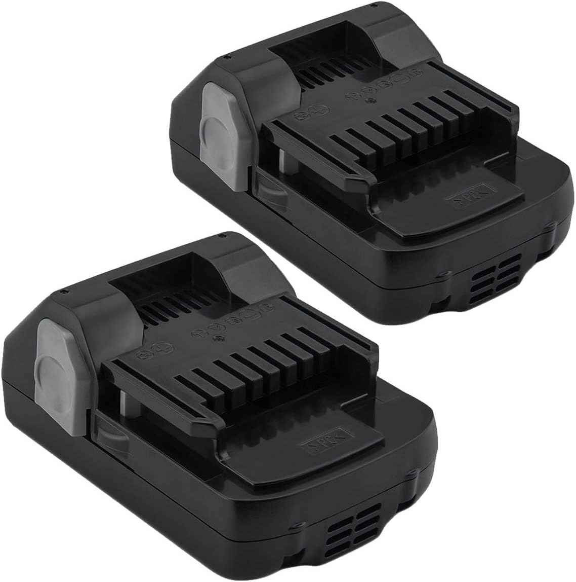 Paquete de 2 baterías de 18 V compatibles con Hitachi BSL1815X BSL1815S BSL1830 BSL1830C 330139 330557 339782 batería de repuesto de iones de litio
