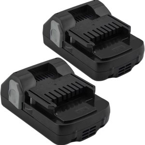 Paquete de 2 baterías de 18 V compatibles con Hitachi BSL1815X BSL1815S BSL1830 BSL1830C 330139 330557 339782 batería de repuesto de iones de litio Paquete de 2 baterías de 18 V compatibles con Hitachi BSL1815X BSL1815S BSL1830 BSL1830C 330139 330557 339782 batería de repuesto de iones de litio