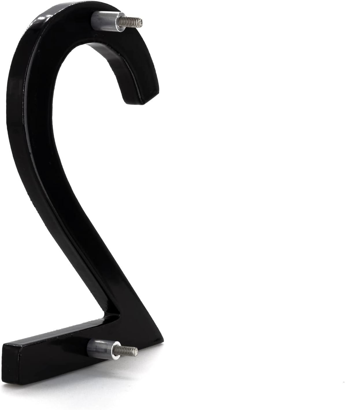 Montague Metal Products MHN-04-F-BK1-2 Números flotantes modernos de aluminio sólido de la casa de la dirección, 4″, negro con recubrimiento en polvo