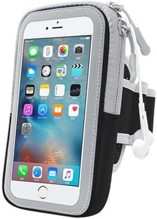 Brazalete deportivo de neopreno y nailon a prueba de sudor, para entrenamiento, correr, gimnasio, fitness, funda para teléfono celular para Samsung