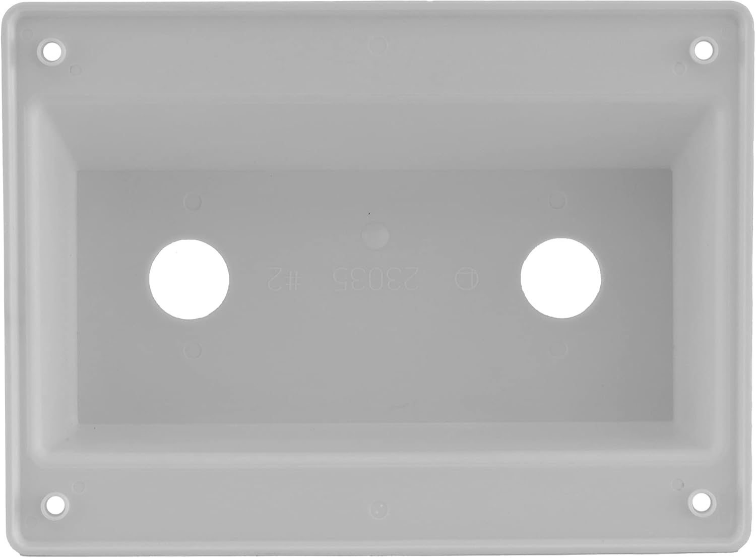 RecPro Bisel de grifo  Cubierta de grifo Stand Off (blanco)