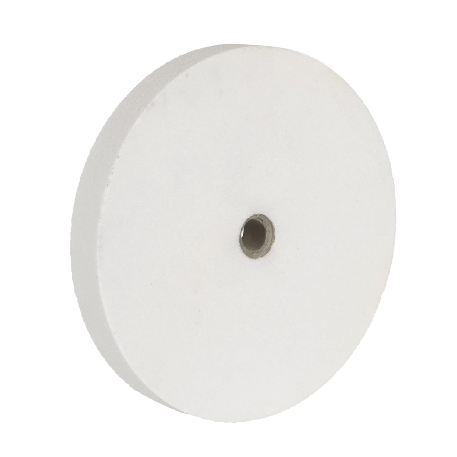 Muela abrasiva de 8 pulgadas de óxido de aluminio blanco, molinillo de banco de 1 pulgada de grosor de 58 pulgadas, grano 100