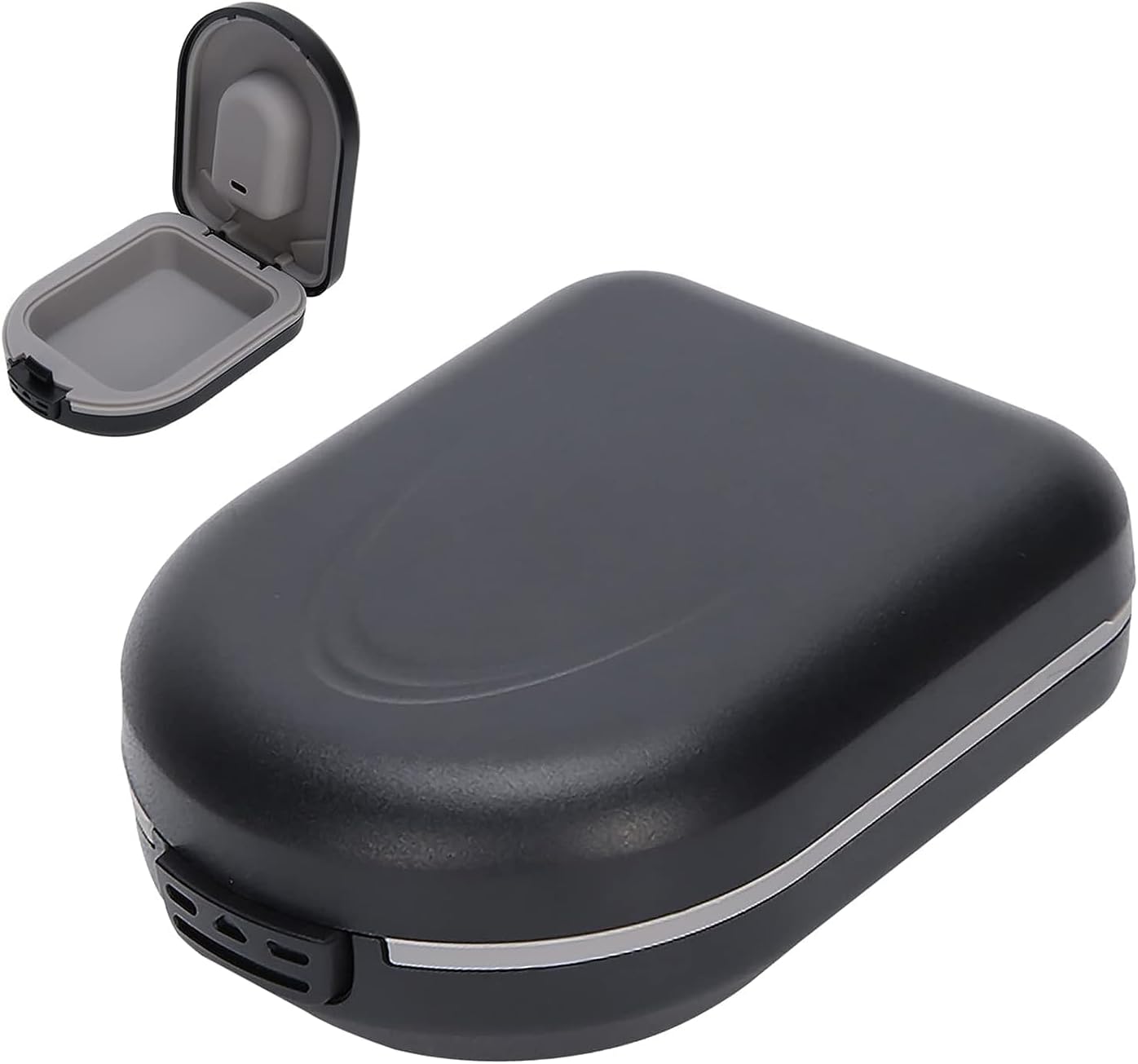Estuche para audífonos detrás de la oreja, resistente al agua, resistente a las caídas, caja protectora portátil, contenedor para audífonos para
