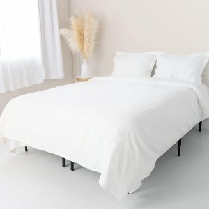 Mayfield Juego de funda de edredón tamaño King con fundas de almohada fabricado en Estados Unidos  Juego de funda de edredón de hotel 100% algodón Mayfield Juego de funda de edredón tamaño King con fundas de almohada fabricado en Estados Unidos  Juego de funda de edredón de hotel 100% algodón