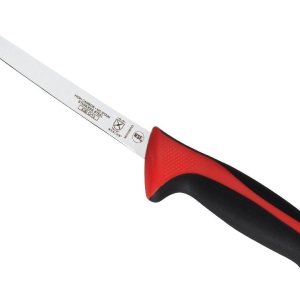 Mercer Culinary Mango de colores Red Millennia, cuchillo de deshuesado estrecho de 6″ Mercer Culinary Mango de colores Red Millennia, cuchillo de deshuesado estrecho de 6″