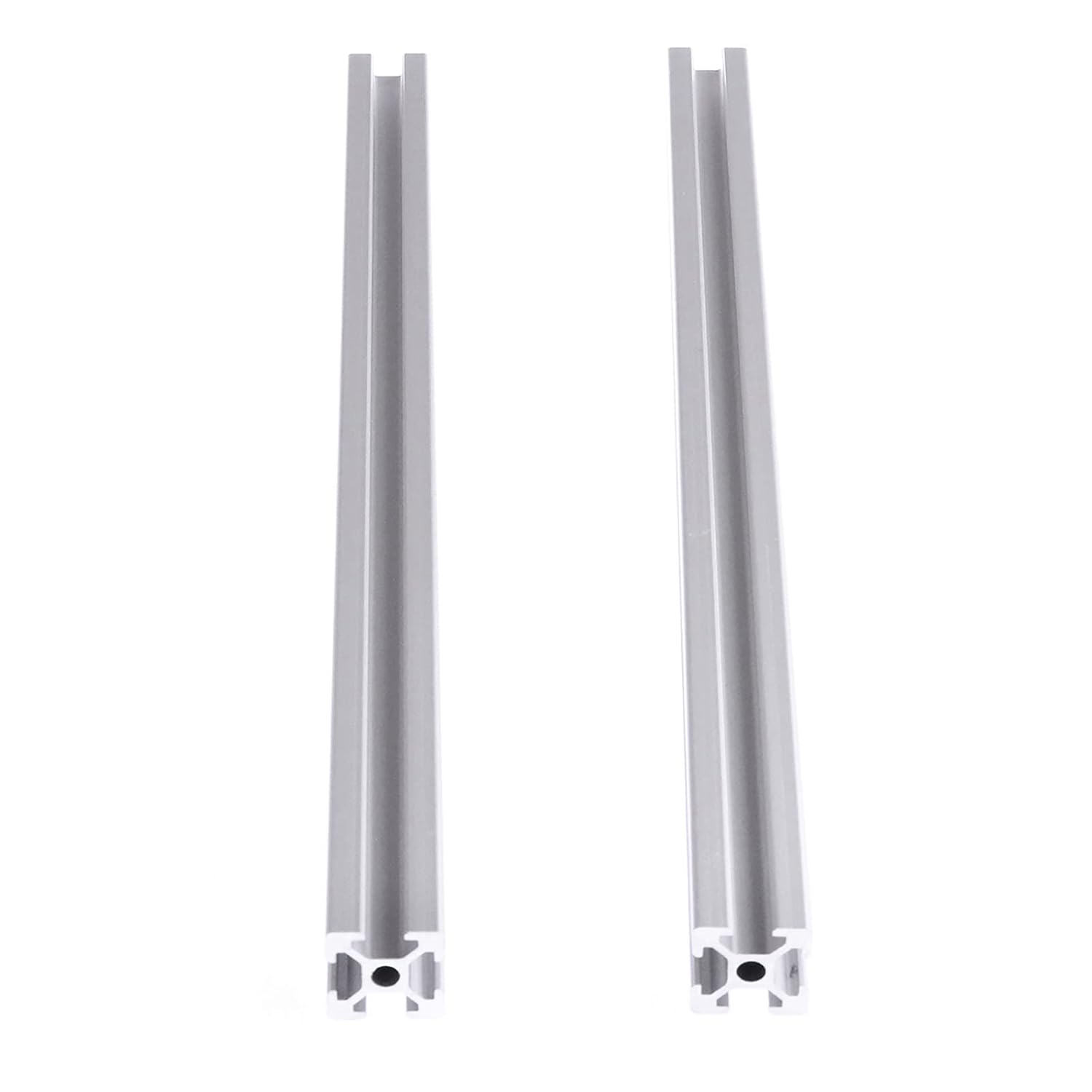 Perfil de aluminio de 31.496in, ranura en T de 0.236in, perfil de aluminio, riel lineal estándar europeo anodizado para impresora CNC y 3D