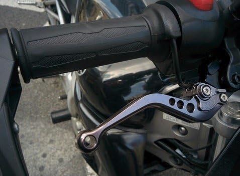 FXCNC Palancas de embrague de freno corto ajustables para motocicleta compatibles con G650GS 2008-2014, F650GS 2000-2007, G650 X