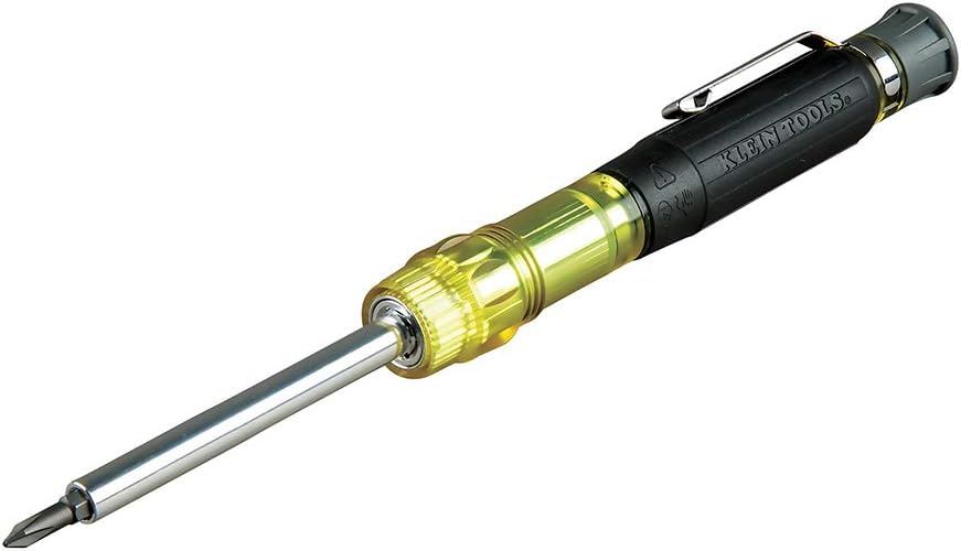 Klein Tools Juego de destornilladores multipuntas (11 en 1 y 3 en 1) para aplicaciones HVAC