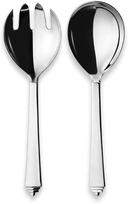 Georg Jensen Pyramid – Juego de servicio de 2 piezas