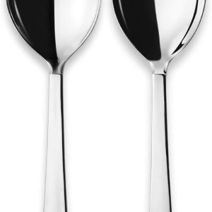 Georg Jensen Pyramid – Juego de servicio de 2 piezas Georg Jensen Pyramid – Juego de servicio de 2 piezas