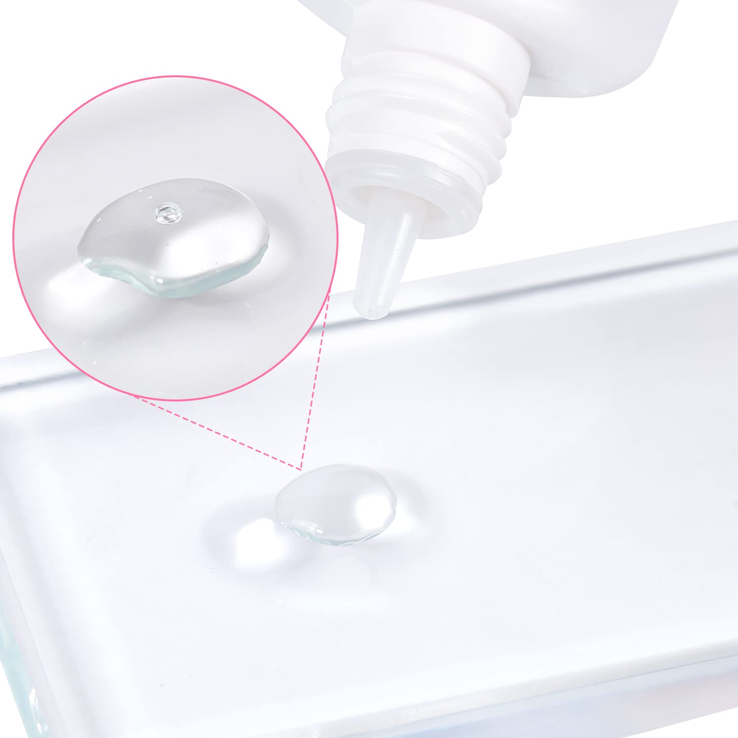 Extensiones de pestañas, removedor de gel, 0.5 onzas líquidas, sin perfume, se disuelve rápidamente, pegamento para pestañas, profesional sensible y