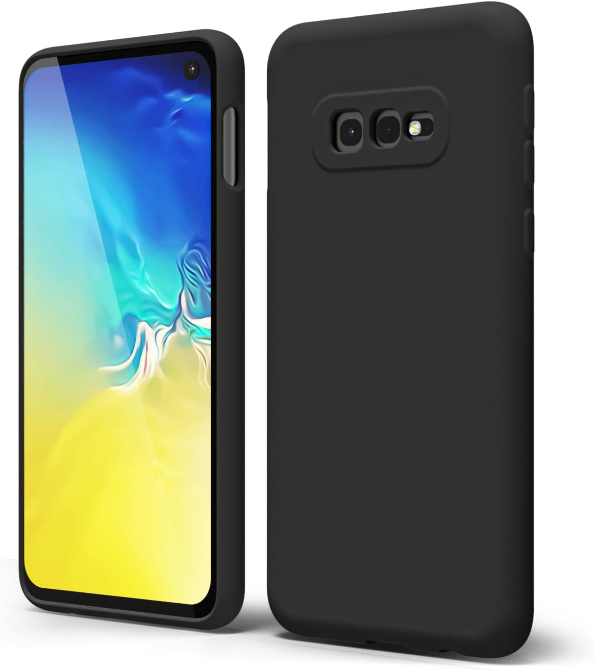 oakxco Diseñada para Samsung Galaxy S10e, funda de silicona líquida, bonita funda delgada y delgada de goma suave de poliuretano termoplástico (TPU)