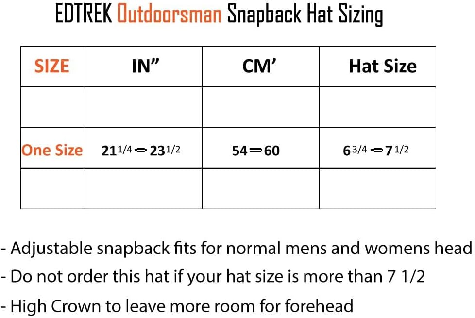 Performance Outdoorsman Snapback – Sombrero de camión con ala plana, bordado de animales único