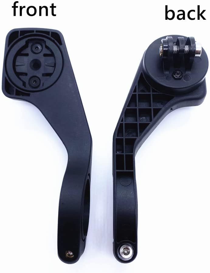 Soporte delantero para computadora, soporte de medidor de código de bicicleta + adaptador para GoPro, accesorios soporte para odómetro para Garmin