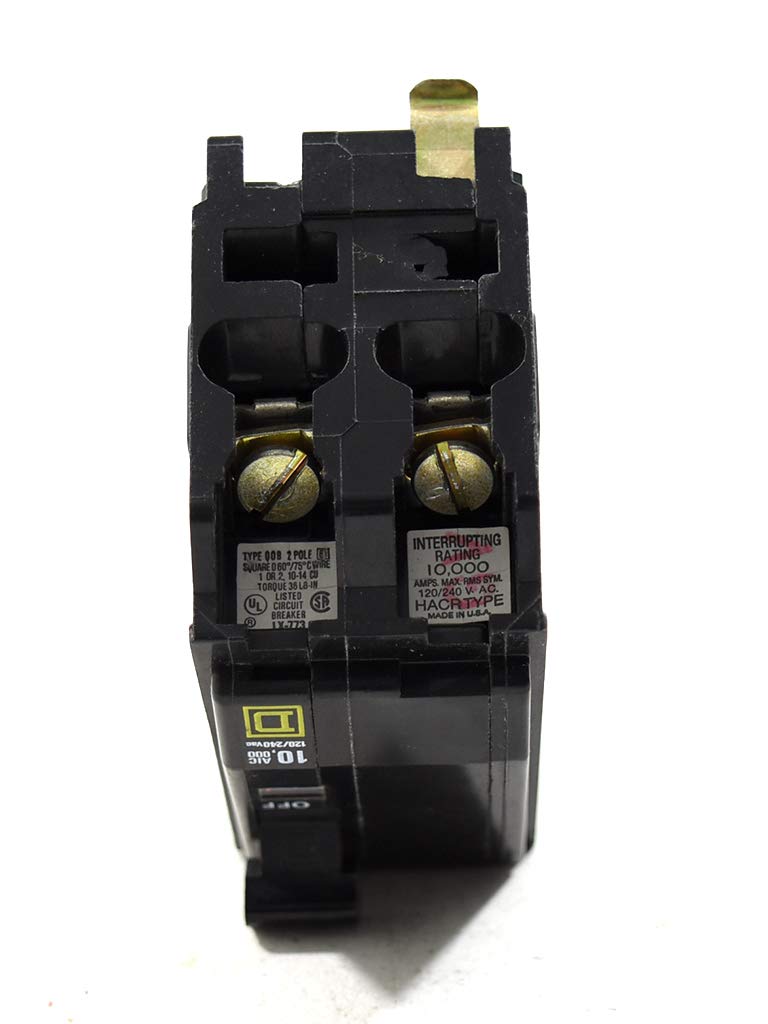 Cuadrado D QOB220 perno en disyuntor 2P 20 amperios 120240Vac48Vdc