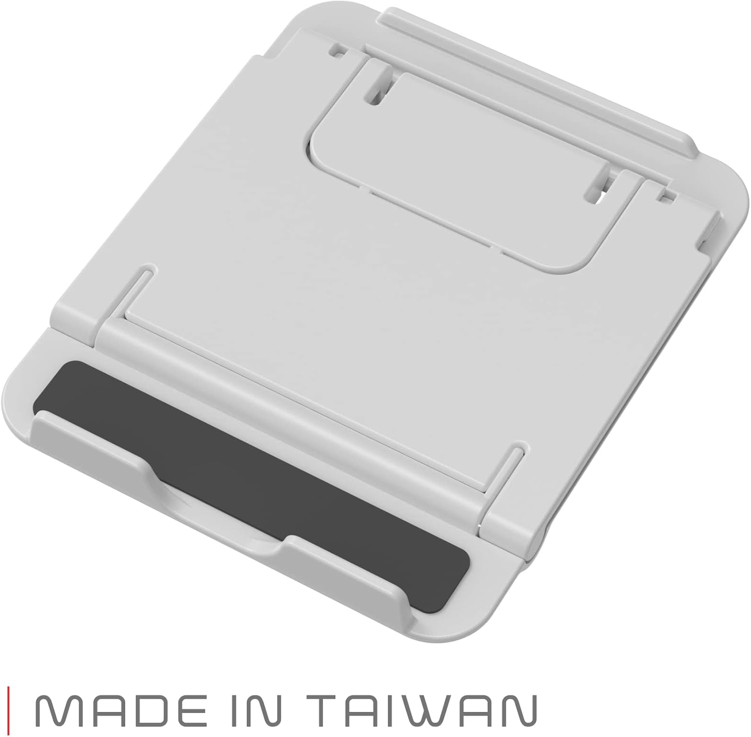 Rudo Soporte plegable universal para teléfono, soporte ajustable para teléfono celular, color blanco