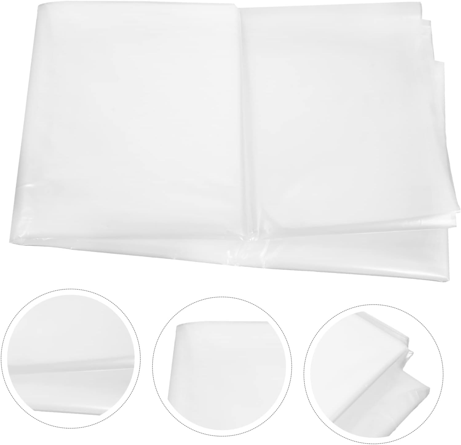 ARTIBETTER Funda de plástico para sofá, 2 piezas, para exteriores, para almacenamiento de cojines para exteriores, bolsas de mudanza extra grandes,