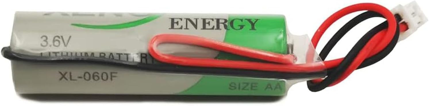 KraToz Reemplazo de batería de litio primaria AA de 3.6V 2400mAh XL-060F para XL-060F LS-14500 TL-2100 TL-4903 TL-5104 TL-5903 con enchufe blanco