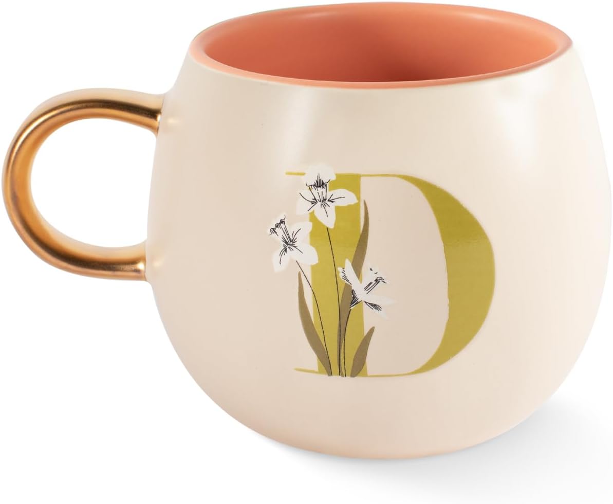 FRINGE STUDIO Floral D Organic Taza redonda (428035) 14 fl oz