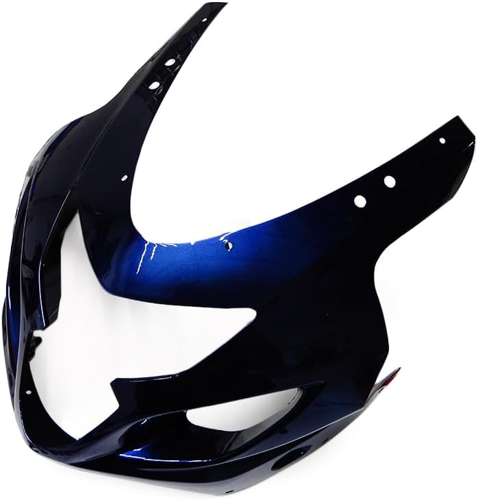 Motocicleta azul blanco negro carenado apto para Suzuki GSXR 600 GSXR750 K4 2004 2005 04 05 GSX-R600 750 04 05 ABS inyección de plástico carenado kit