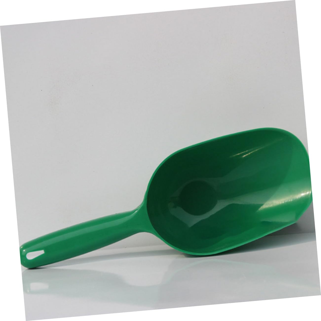 GANAZONO Cuchara de suciedad Cuchara de plástico para suculentas Juego de espátula para bonsái, pala de comida para mascotas, pala de tierra para