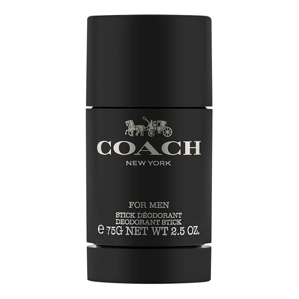 Coach Desodorante en barra para hombres  Fragancia de larga duración con notas de pera nashi, cardamomo y vetiver  Fougere & Woody  2.5 onzas