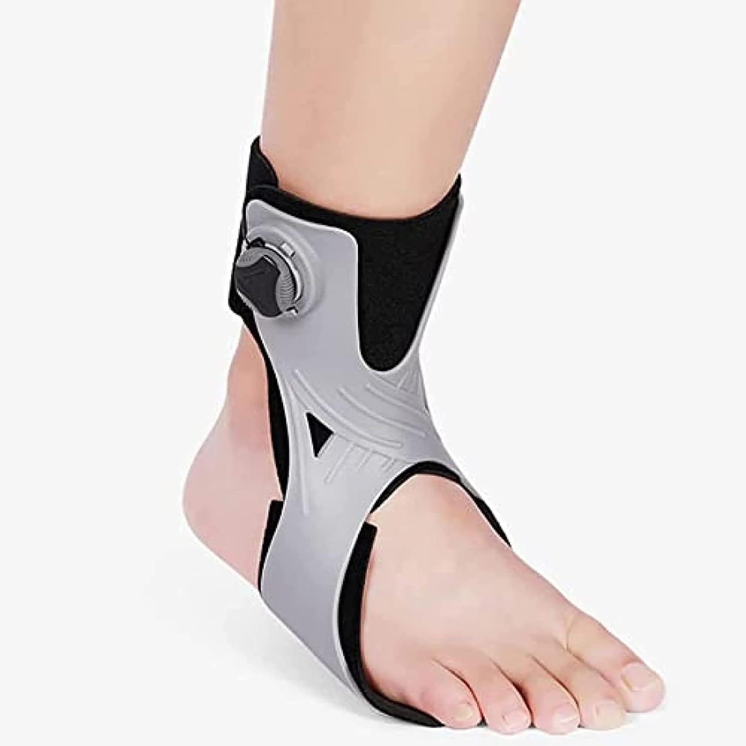 Soporte ortopédico de caída de pie, soporte de férula de ortesis de tobillo, corrector de tobillo ajustable para hemiplejía, zapatos de accidente