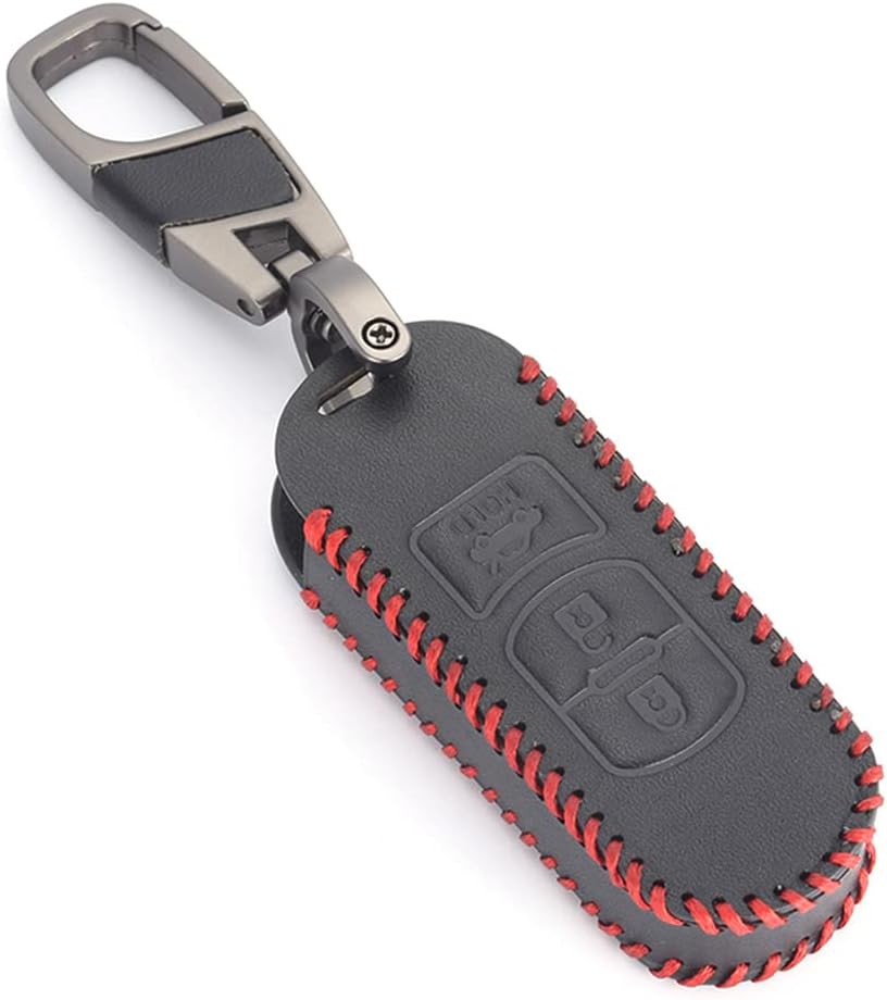 JINXU Funda para llavero MZD, Negro –