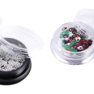 NOLITOY 4 piezas de lentejuelas de uñas de Navidad Paillette Holiday Nail Art Nail Art Essential Lentejuelas Consejos de manicura Decoración NOLITOY 4 piezas de lentejuelas de uñas de Navidad Paillette Holiday Nail Art Nail Art Essential Lentejuelas Consejos de manicura Decoración