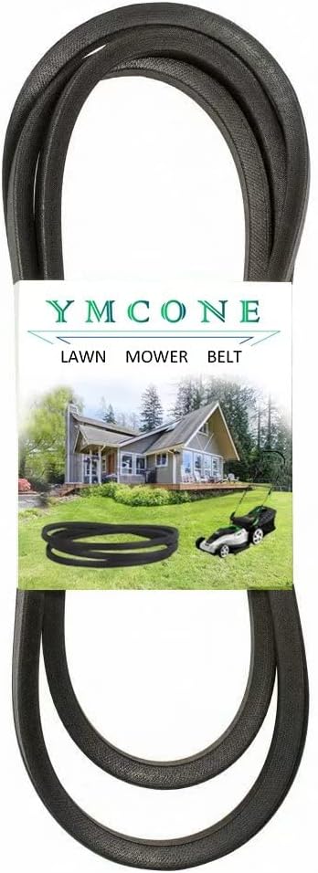 YMCONE Correa de transmisión de tractor para cortacésped de 12″ X 100 14″ Reemplazo para Husqvarna 532197253 592855001, Ariens 21546422 21547025