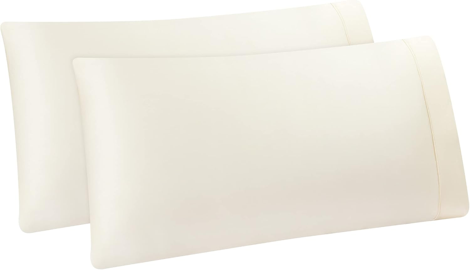 Aston & Arden Juego de funda de almohada de eucalipto, súper suave, sedoso y refrescante, transpirable, sin arrugas, de origen sostenible, fundas de