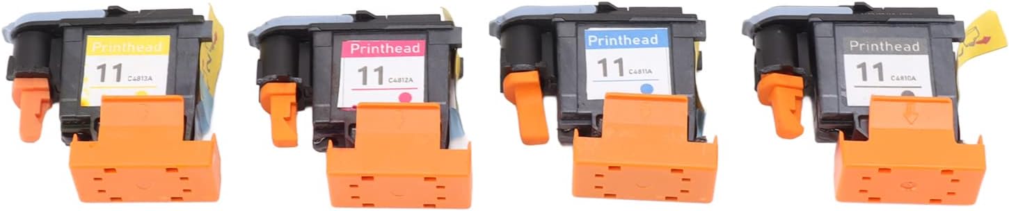 TOPINCN Cabezal de impresora de repuesto para HP 100 110 111 500 510 510 800 813 850 4 piezas