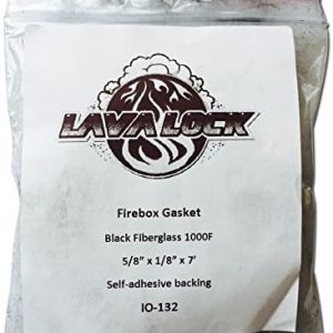 LavaLock 18 x 58 x 84 “Junta adhesiva de fibra de vidrio autoadhesiva para estufa de pellets de madera para ventana y puerta de vidrio LavaLock 18 x 58 x 84 “Junta adhesiva de fibra de vidrio autoadhesiva para estufa de pellets de madera para ventana y puerta de vidrio