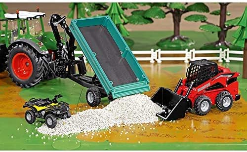 Siku 3049 Farmer Manitou 3300V Minicargadora Minicargadora, Rojo
