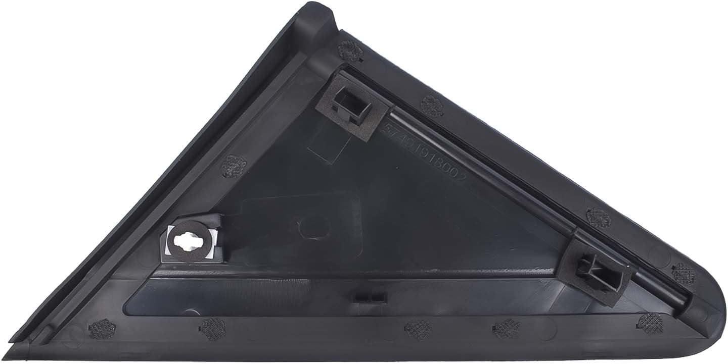 Panel de repuesto para bandera de espejo para Dodge Grand Caravan Chrysler Town & Country 2008-2020, espejo retrovisor lateral derecho exterior