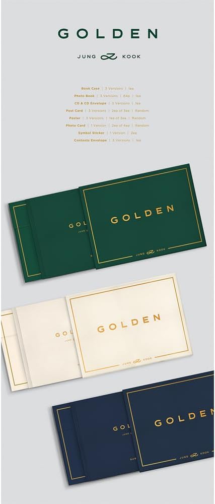 BTS Jung Kook 1er álbum en solitario – DORADO (Solid Ver)