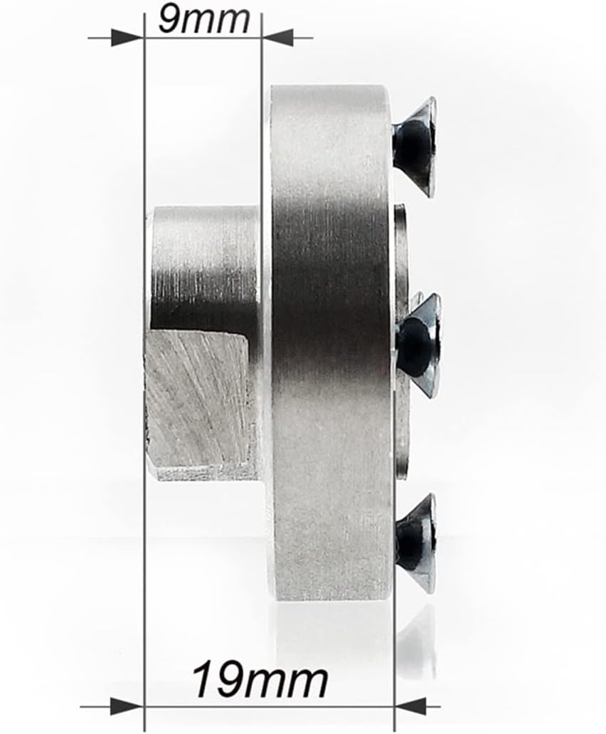 Tuerca de aluminio del reborde del hilo 58-11 del reborde del adaptador para las piezas de repuesto de las herramientas eléctricas 1 pedazo