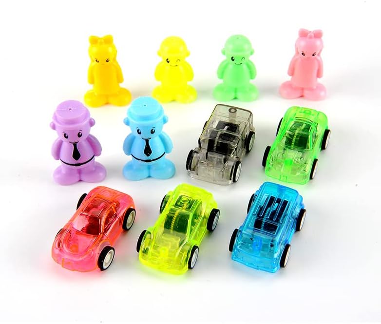 Rompecabezas 3D para niños de 8 a 10 a 12 años, 5 vehículos de tracción hacia atrás, mini auto rompecabezas para niños, rompecabezas de papel