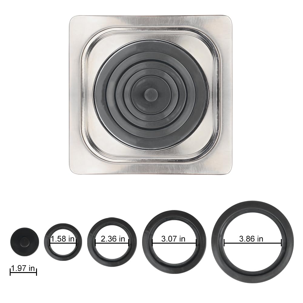 stonylab Baño de agua digital, baño termostático de uso general de 3 litros con pantalla digital y tapa protectora, 300 W, 110 V, 5060 Hz