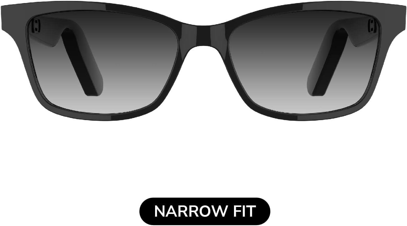 Lucyd – Gafas de audio Bluetooth – Gafas inteligentes para hombres y mujeres con protección de luz azul – Oreja abierta, micrófono inalámbrico con