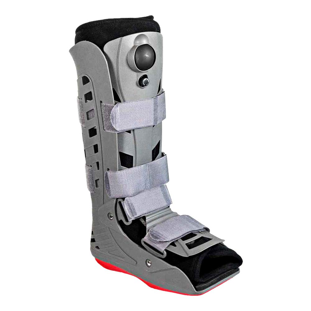 Royal Boot Air – Botas altas CAM  Pequeña  Botas ortopédicas para esguince de tobillo con bomba de aire y tracción  Soporte de pie para pie
