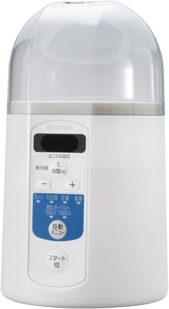 Iris Ohyama Yogurt Maker Bebida Yogur Modo Control de Temperatura Función IYM – 013