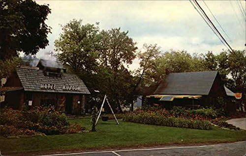 The Maple Museum, Sugar House and Maple Cabin St. Johnsbury, Vermont VT Original Vintage Postcard