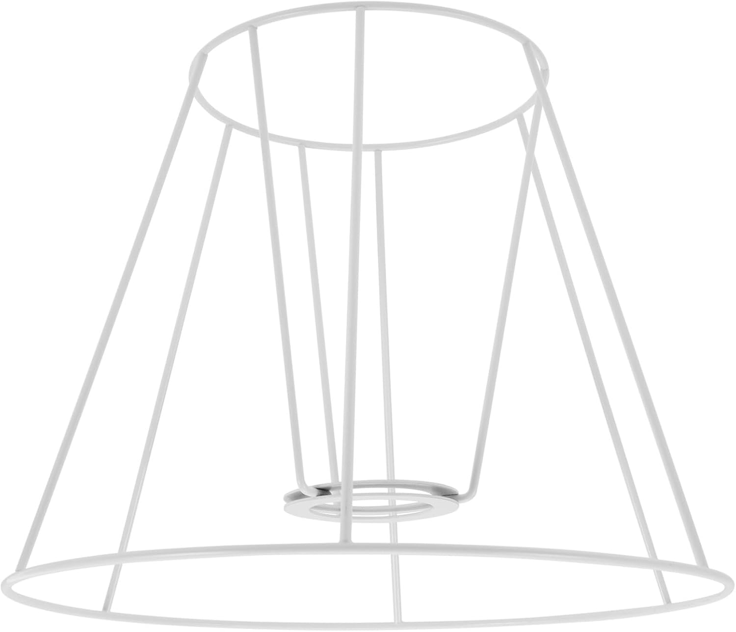 Baluue Marco de la lámpara de la bombilla de la jaula de la guardia del círculo del marco de la lámpara vintage del estante de la lámpara del anillo