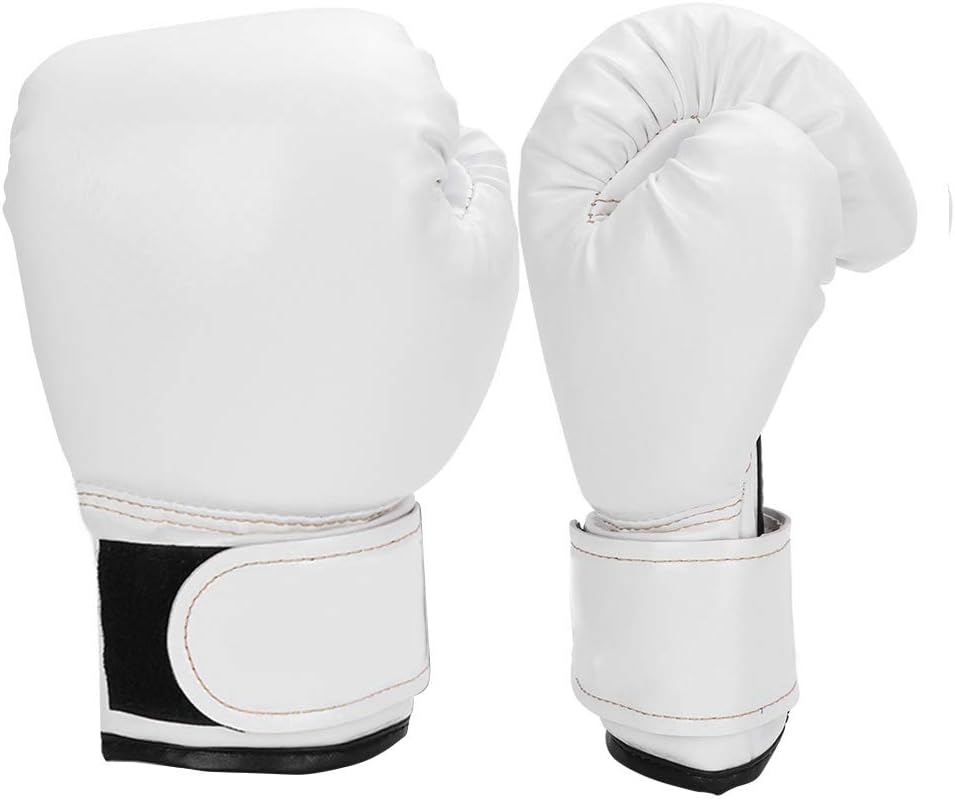 Ruiqas Guantes de boxeo para niños, guantes de boxeo de piel sintética, guantes de entrenamiento para gimnasio, protector de mano, guantes de
