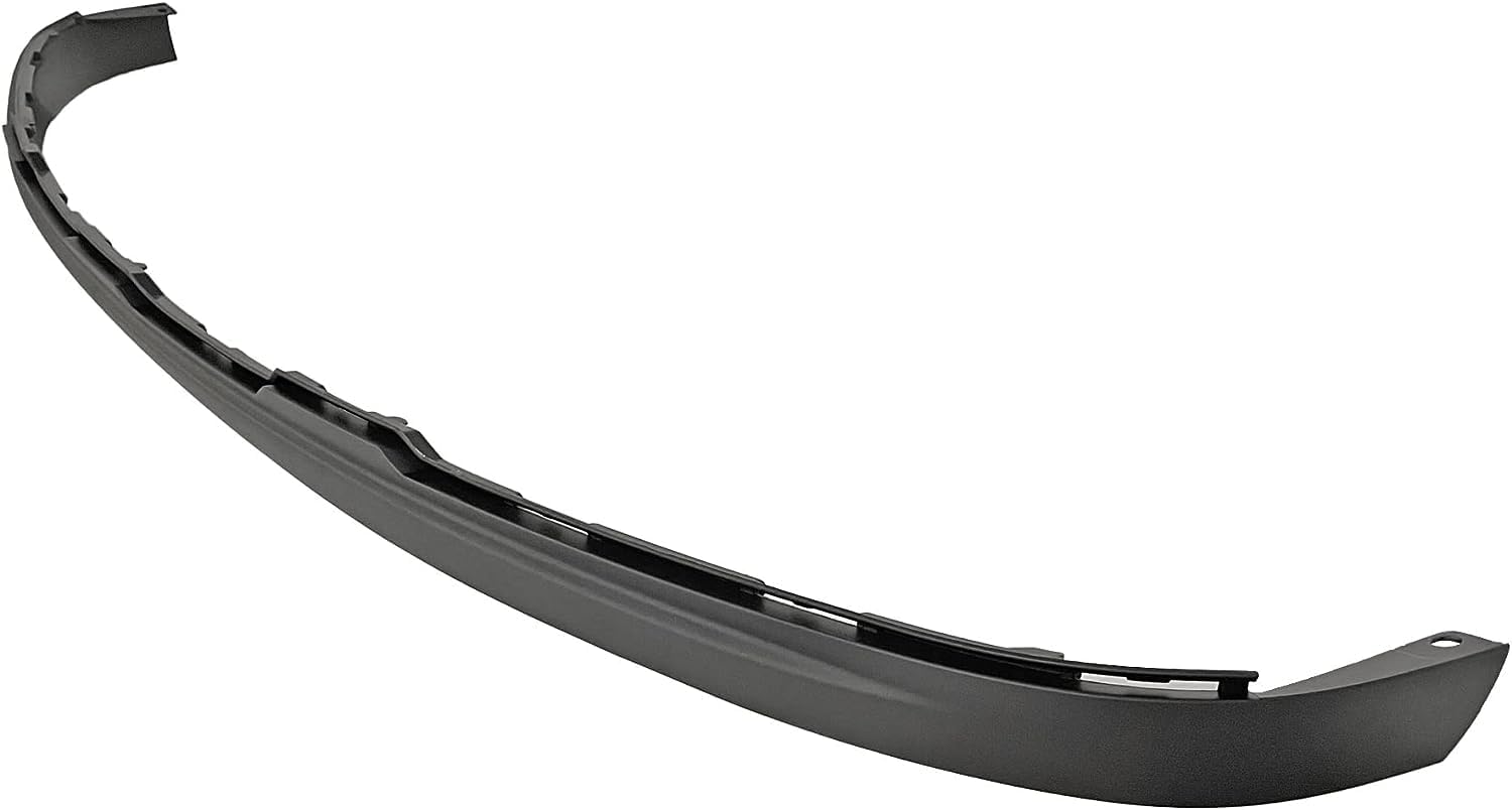 Cenefa inferior delantera, extensión deflectora, texturizada, soportes de acero de cara completa compatible con GMC Sierra 1500 2007-2013 Reemplazo