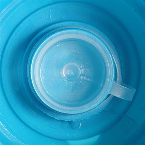5 botellas de agua de repuesto de 2.165 in, 3 o 5 galones, tapa a presión, antisalpicaduras, tapa interior