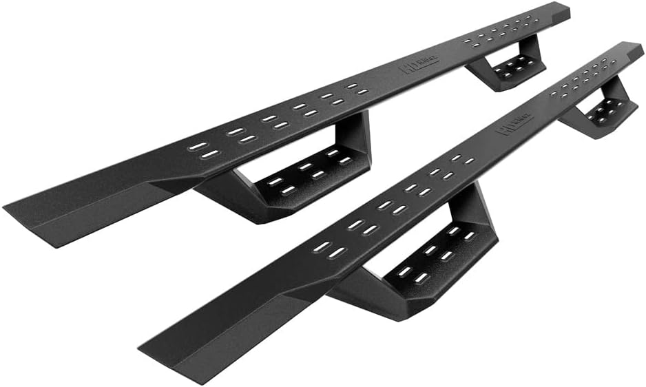 HD Ridez Overland Slider – Pasos de caída compatibles con Toyota Tundra 2022-2024 Double Cab