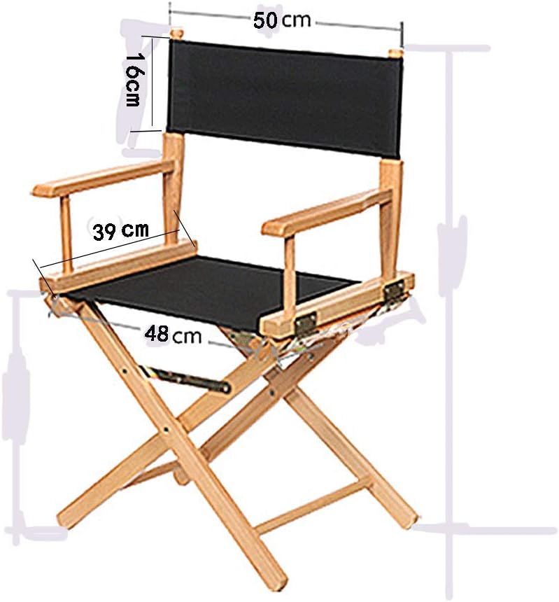 Upone Director Chair – Funda de repuesto para silla de director de 18.0in, lona de repuesto, negro, rojo, blanco, gris, azul (naranja)